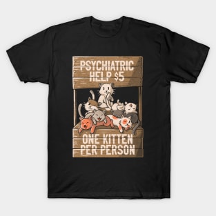 One Kitten Per Person by Tobe Fonseca T-Shirt